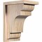 Ekena Millwork New Brighton Smooth Corbel w/Backplate, Douglas Fir, 7 1/2"W x 10"D x 14"H COR08X10X14NEB01SDF - alternate 1